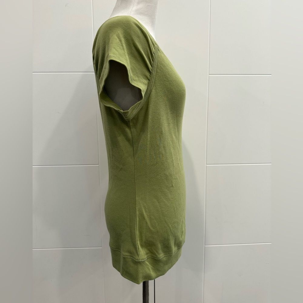 Self Esteem Vibrant Green Short Sleeve Tee with Soft Fabric and Flattering FitXL - Picture 3 of 5